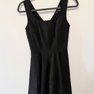 Lulu's Classic Black Mini Dress